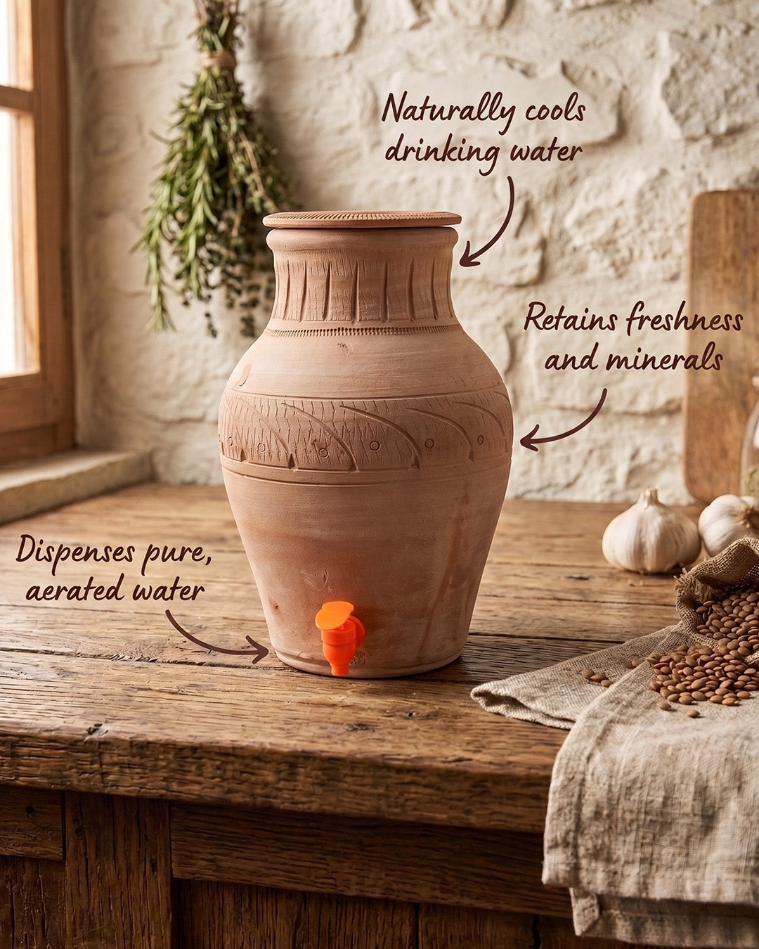 Clay  Water Cooler 5L