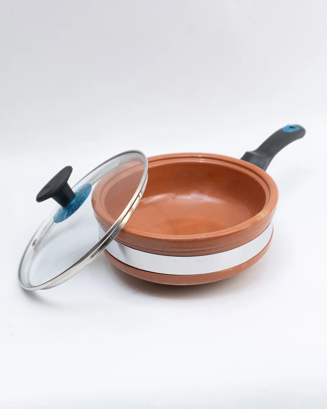 Glazed Clay Fry Pan