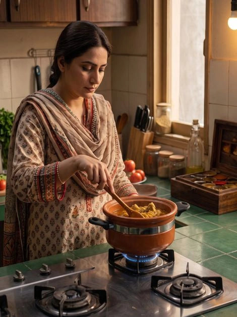 THE TRADITIONAL CLAY KARAHI