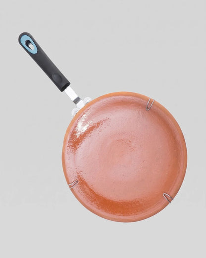 Complete Clay Cookware Bundle – Handi, Karahi, Saucepan & Tawa Set with Glass Lids