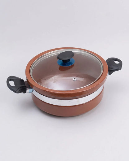 Terracotta Clay Handi And Karahi Combo Set