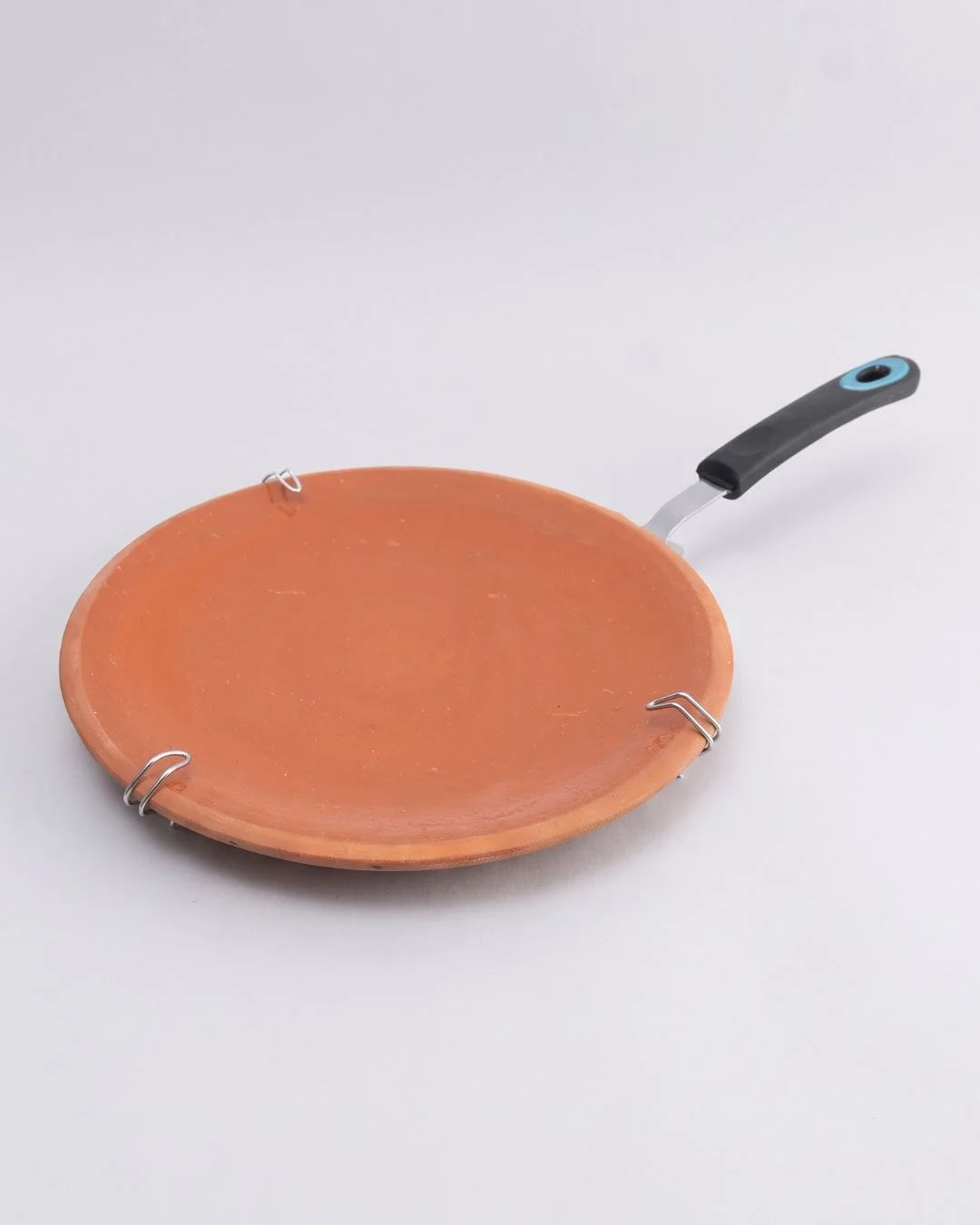 Traditional Clay Tawa, Frypan & Saucepan Combo Set